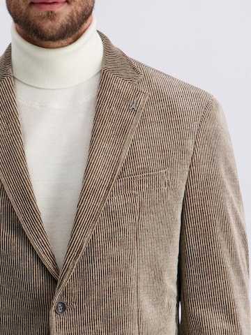 Coupe regular Veste de costume 'Mael' PIERRE CARDIN en marron