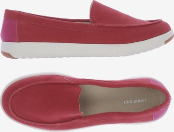 Lands‘ End Flats & Loafers in 40 in Red: front