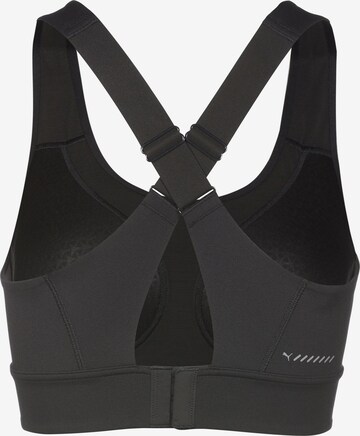 PUMA Bustier Sport-BH 'PWRbreathe' in Schwarz