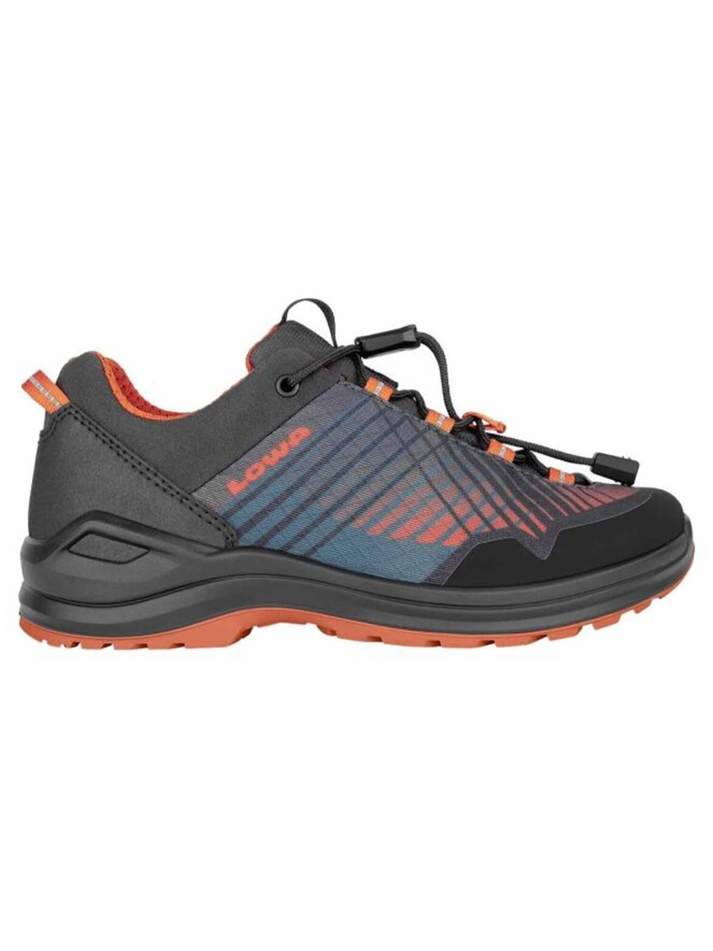 LOWA Flats 'CAREZZA' in Grey: front