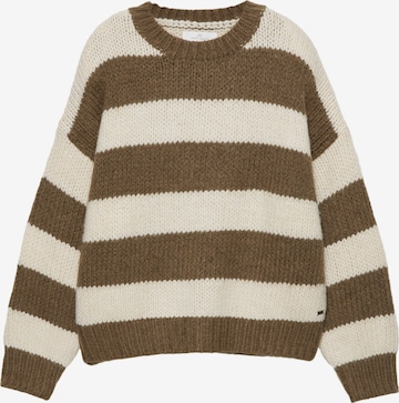 Pull&BearPulover 'PACIFIC' - smeđa boja: prednji dio