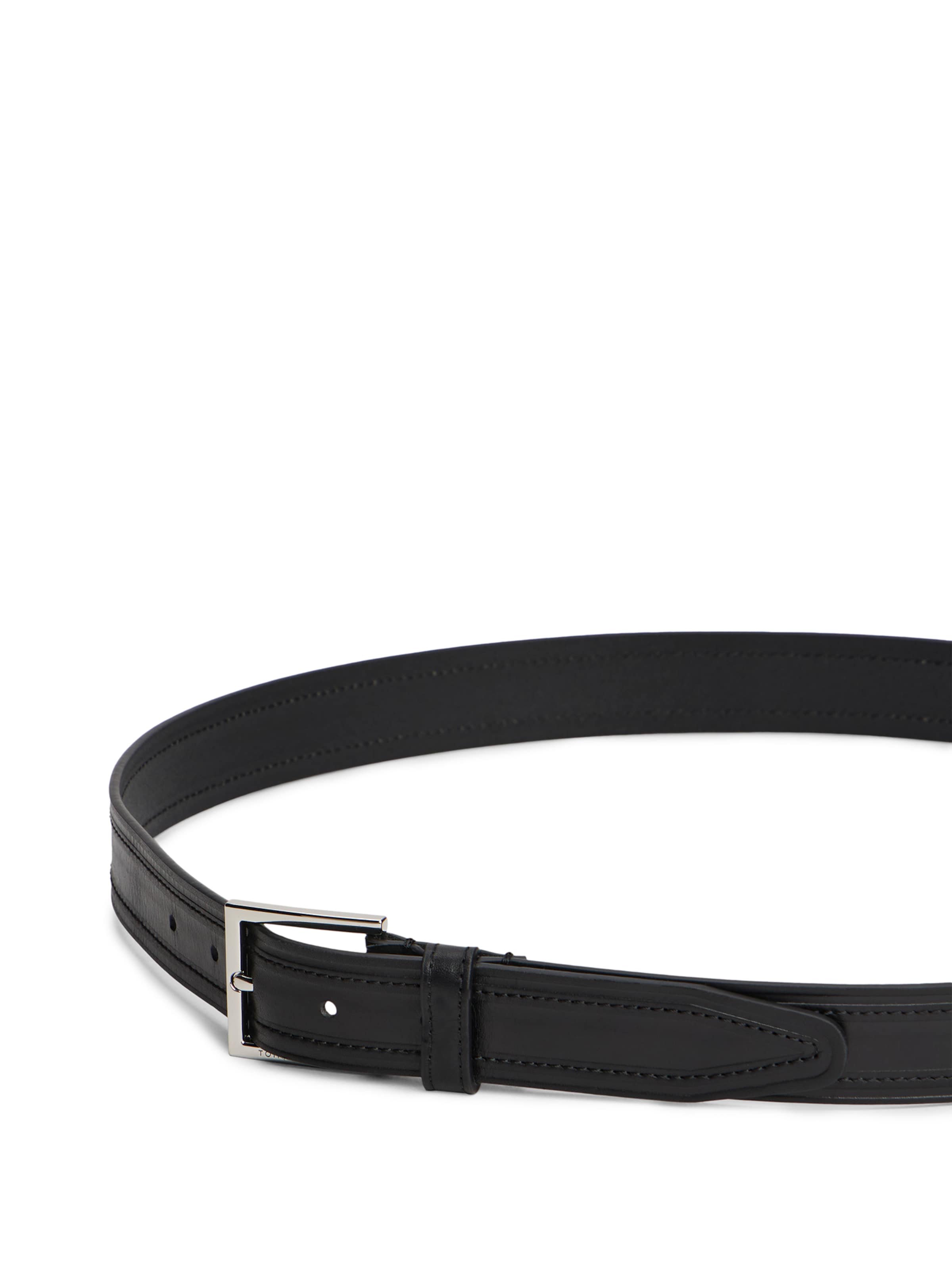 TOMMY HILFIGER Ζώνη 'HUDSON' σε μαύρο