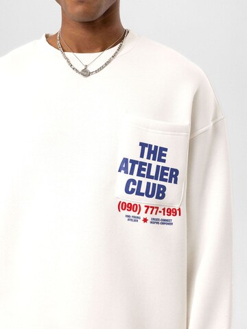 Sweat-shirt 'Leandro' Dandalo en blanc