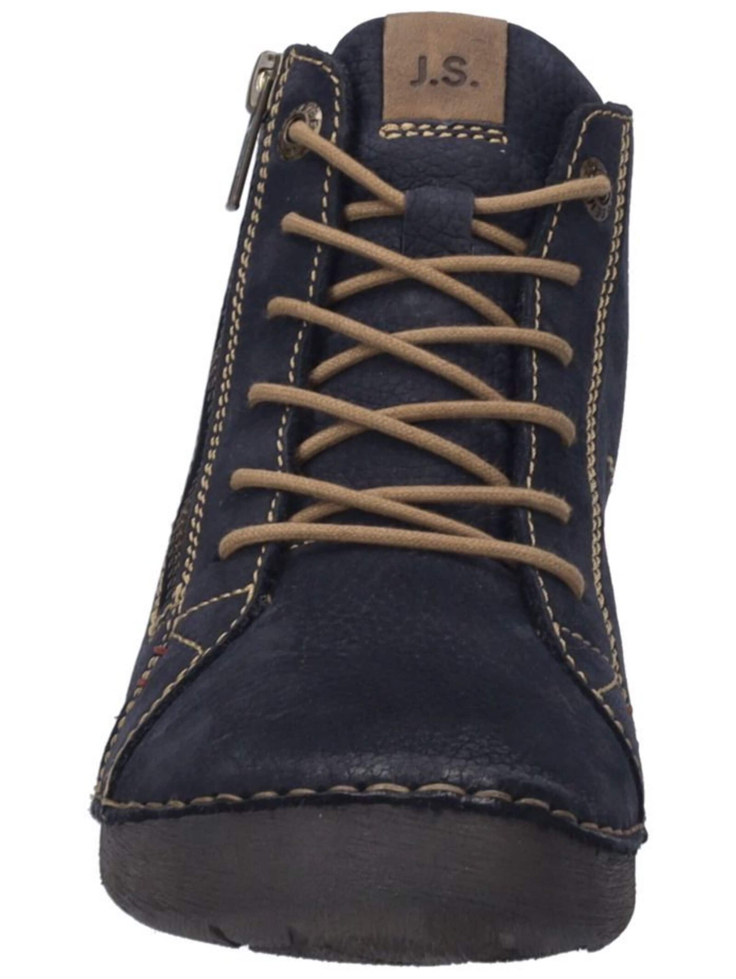 JOSEF SEIBEL Schnürstiefelette 'Fergey 67' in Blau