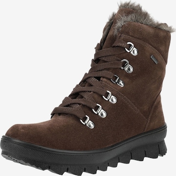 Legero Schnürstiefelette in Braun: Vorderseite