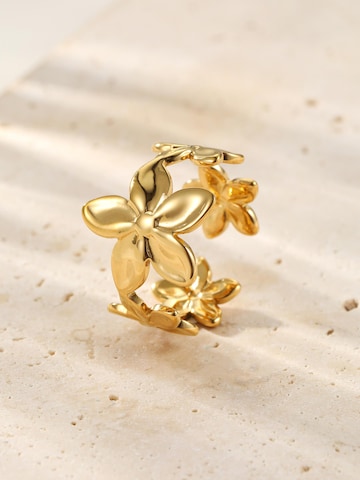 Bague 'Bloom Flower' Hey Happiness en or