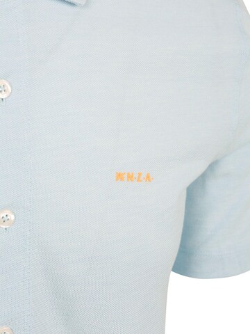 NZA New Zealand Auckland Comfort fit Button Up Shirt in Blue
