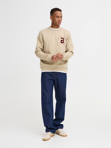 BLEND Sweater ' BHFLORIAN ' in Beige