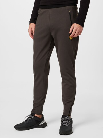 EA7 Emporio ArmaniTapered Sportske hlače - siva boja: prednji dio