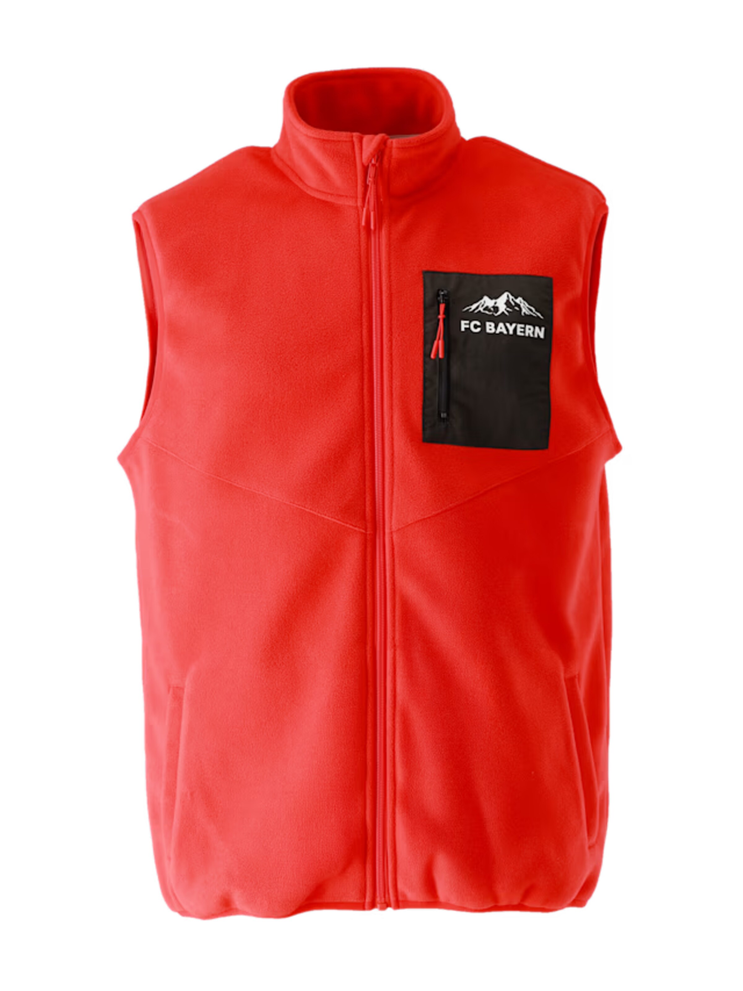 FC BAYERN MÜNCHEN Weste Heimat in rot / schwarz, Produktansicht