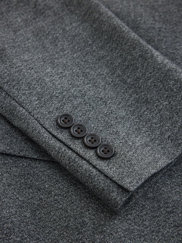 Next Slim fit Business-colbert 'Motionflex' in Grijs