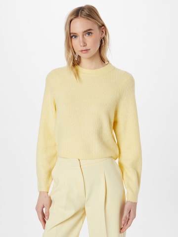 JDY Sweater 'KAYSA' in Yellow: front