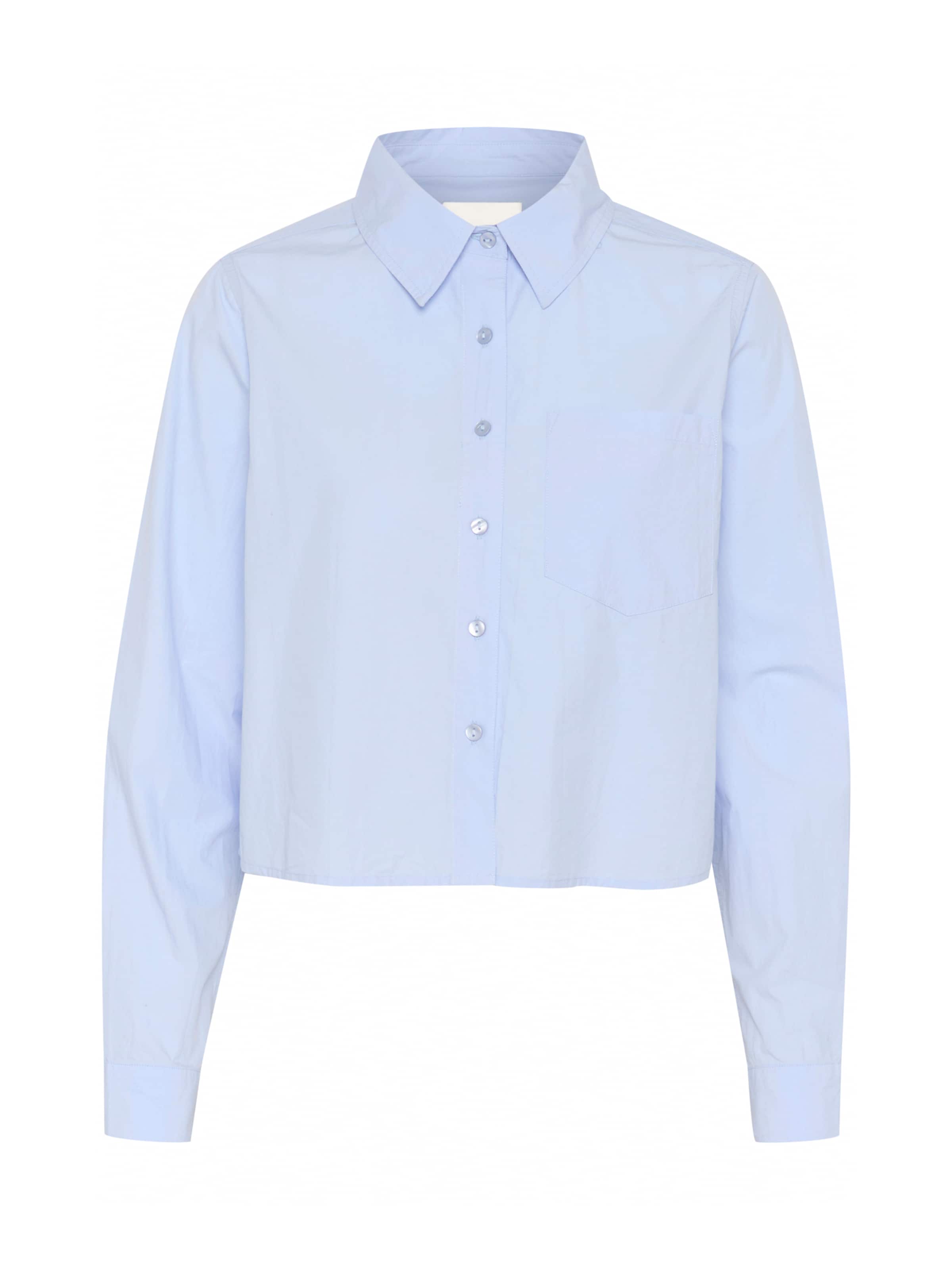 Chemisier 'SunnaMW' My Essential Wardrobe en bleu : devant