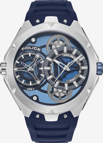 POLICE Analog watch ' Scepter ' in Blue: front