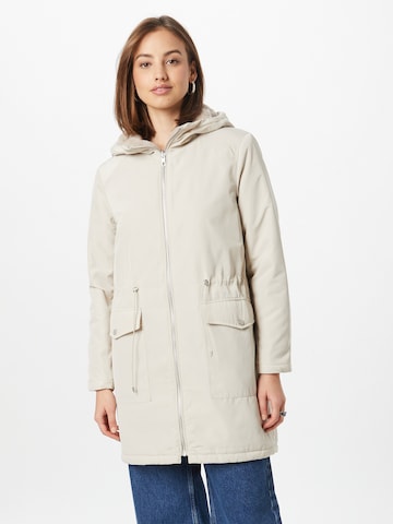 Parka mi-saison 'DAHLIA' ONLY en beige : devant