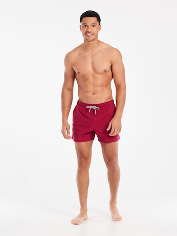 PROTEST Badeshorts 'PRTYESSINE' in Rot