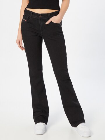 DIESEL Flared Jeans 'EBBEY' in Black: front