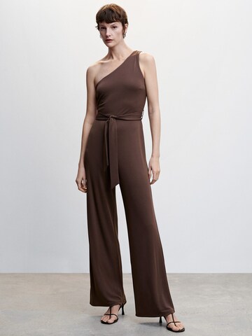 MANGO Jumpsuit 'Jasin' i brun