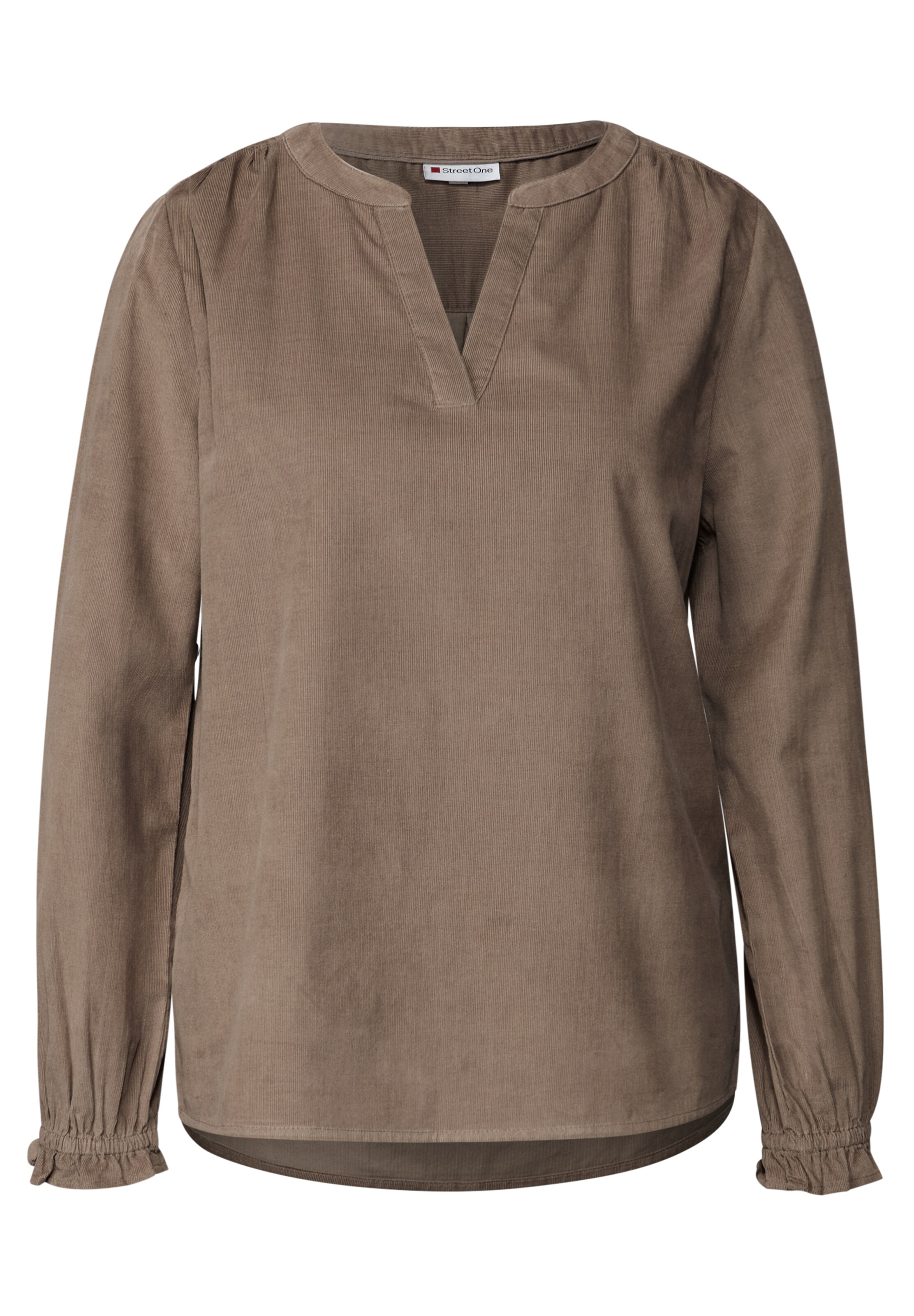 STREET ONE Bluse in Braun: Vorderseite