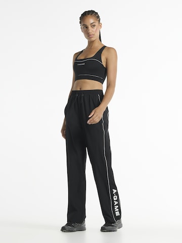 A-Game regular Bukser 'Lifewear' i sort: forside