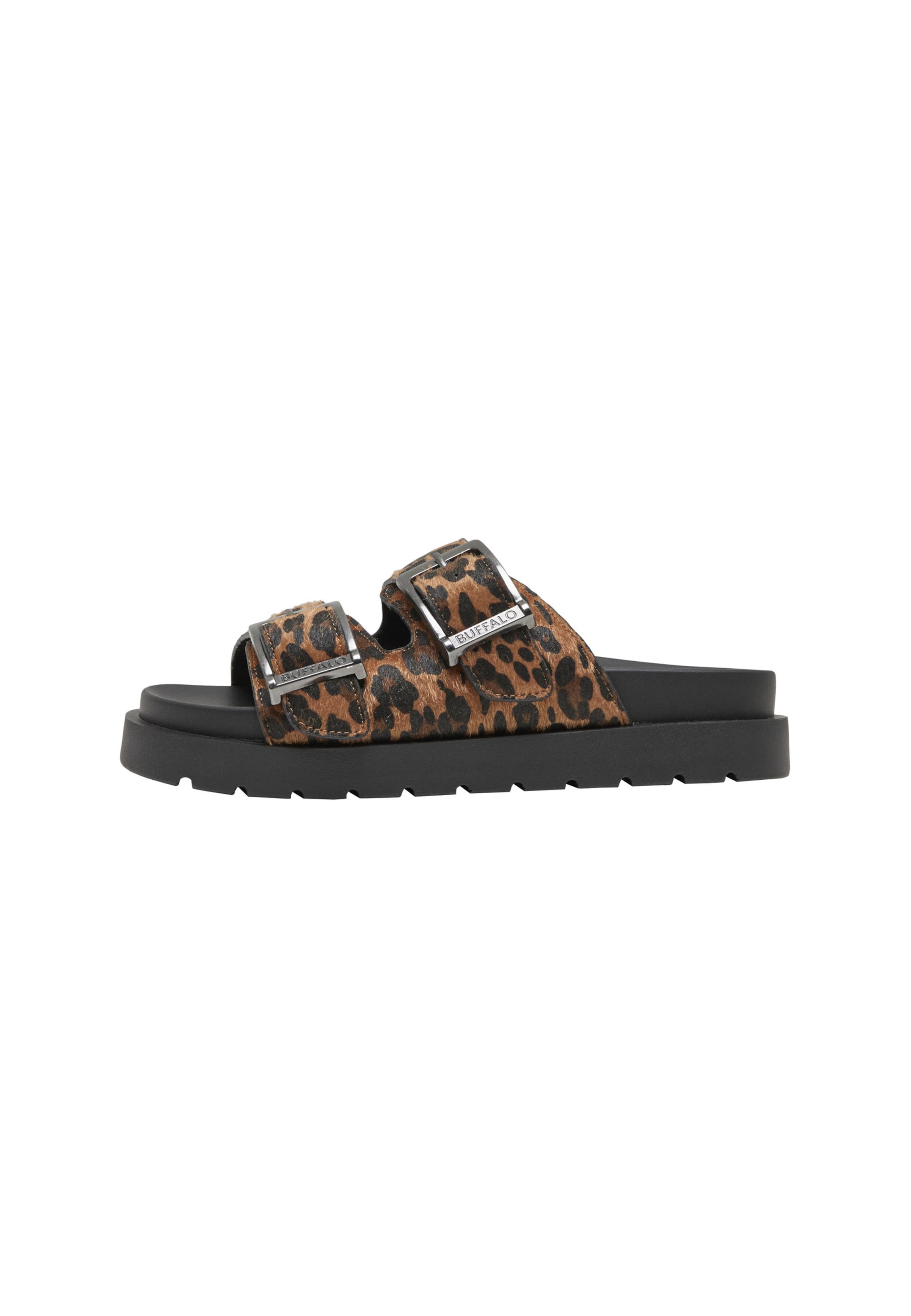 Zoccoletto 'Raya Ari' di BUFFALO in marrone: frontale