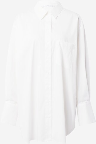 Oval Square Blouse 'Smithy' in White: front