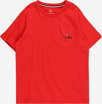 Jack & Jones Junior Tričko 'JOE' – červená: přední strana