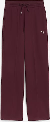 PUMA Loosefit Sporthose in Rot: Vorderseite