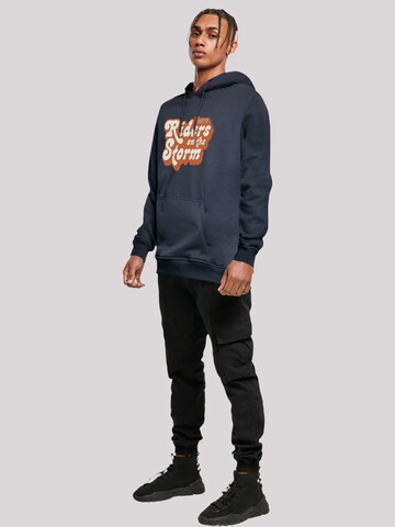 F4NT4STIC Sweatshirt 'The Doors Music Band Riders on the Storm' in Blauw