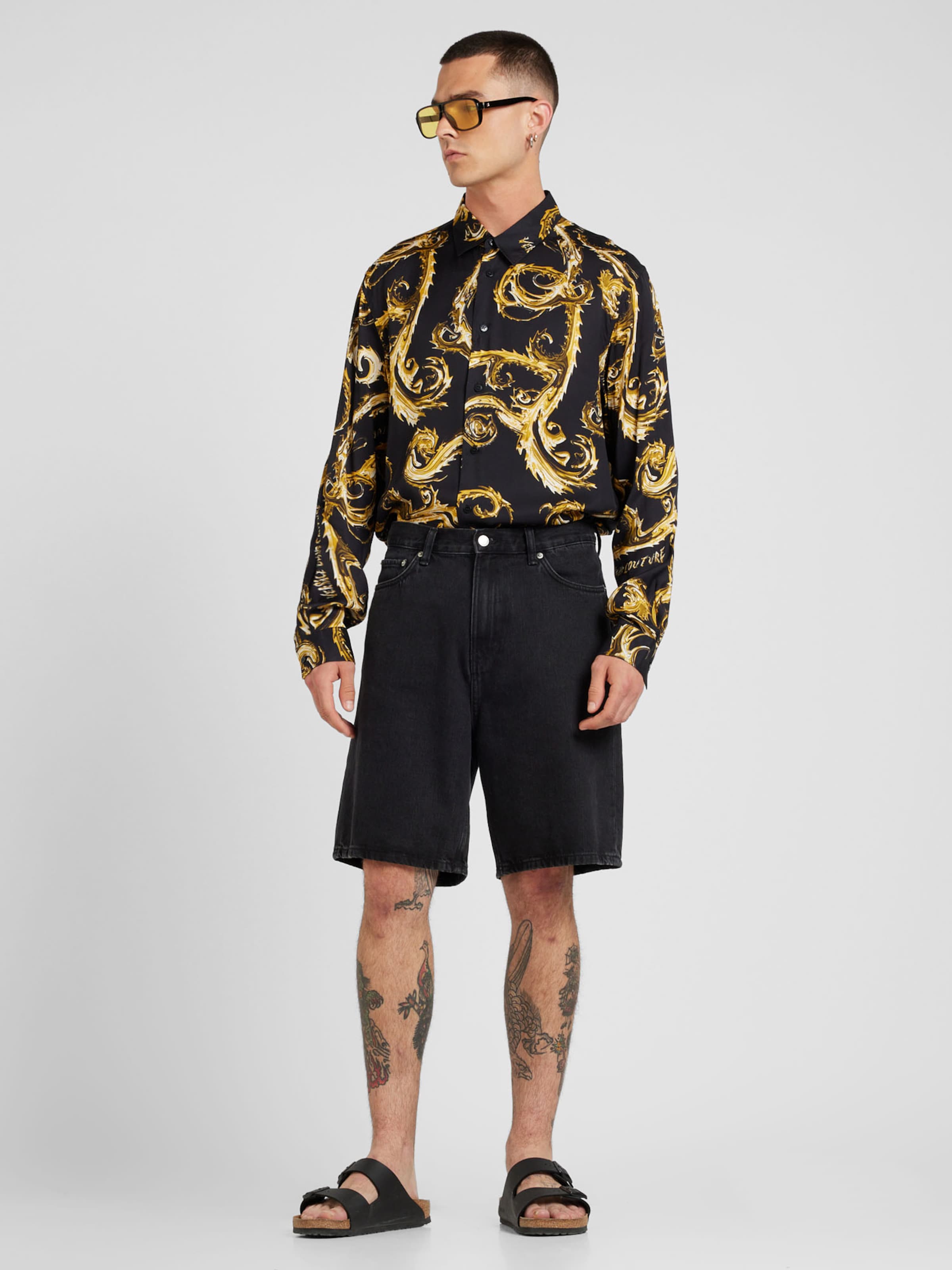 Chemise short versace new arrivals
