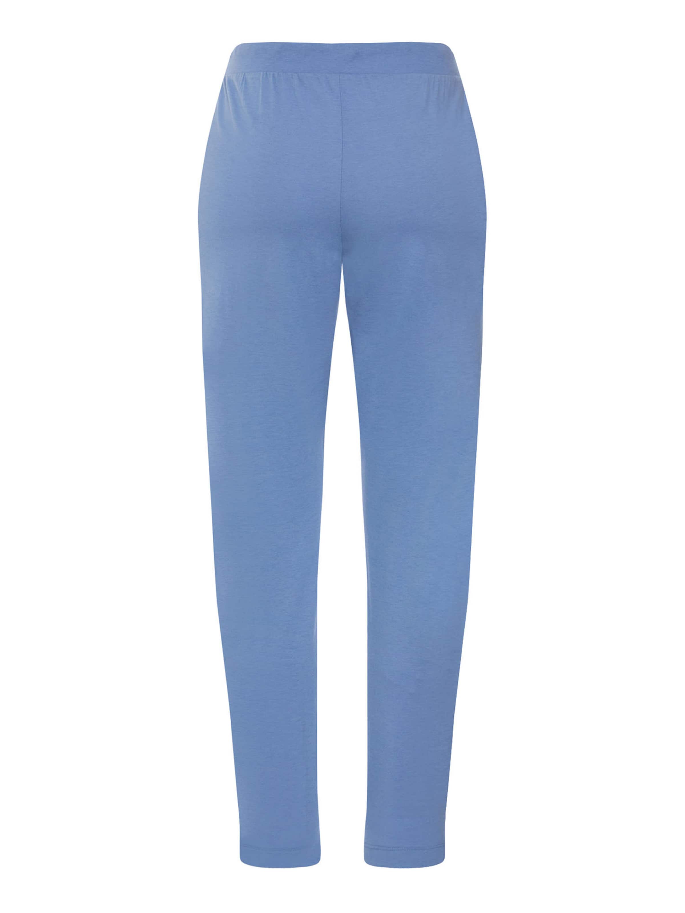 Pantalon de pyjama 'Sleep & Lounge' Hanro en bleu