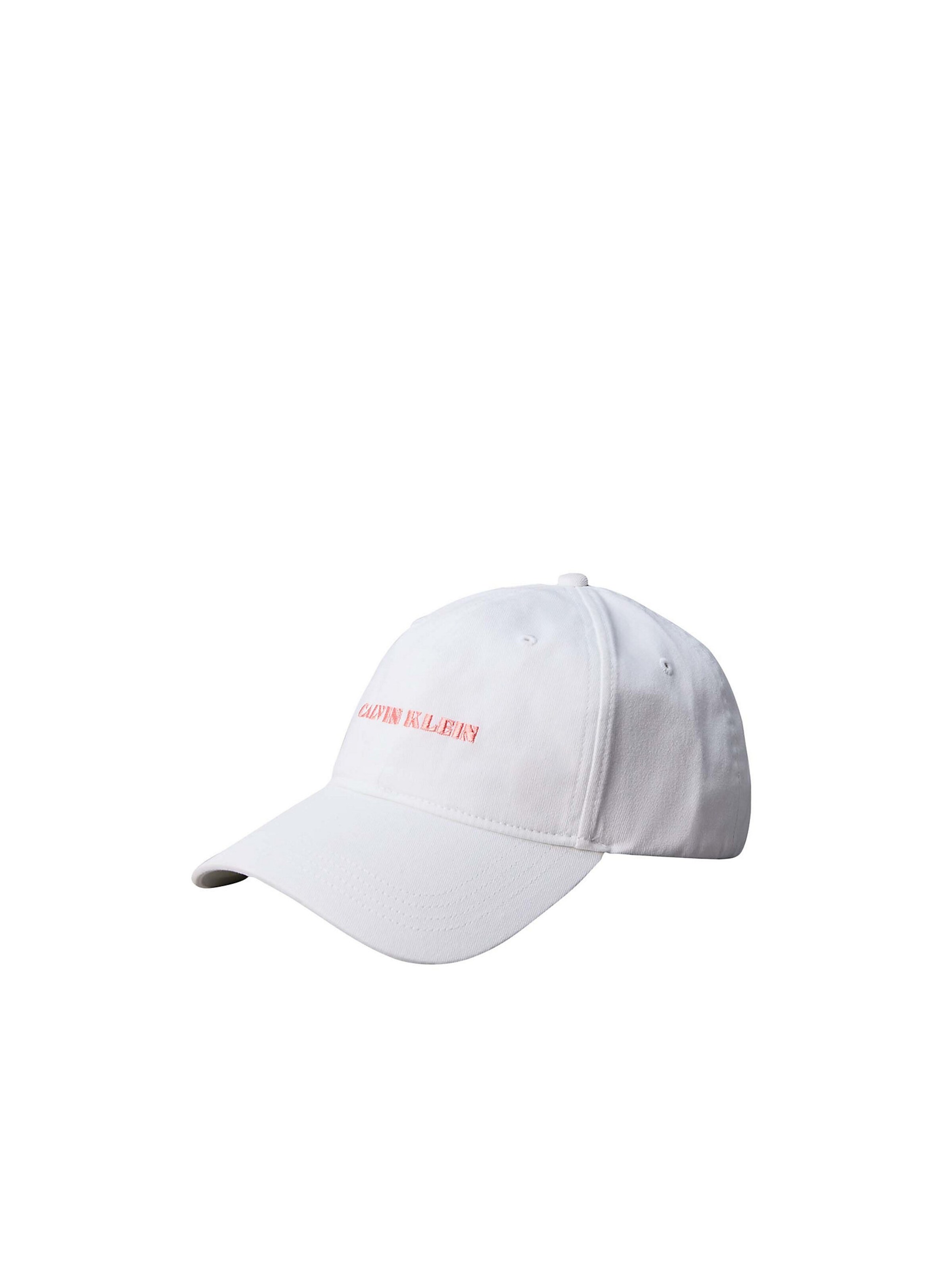 Calvin Klein Cap in White: front