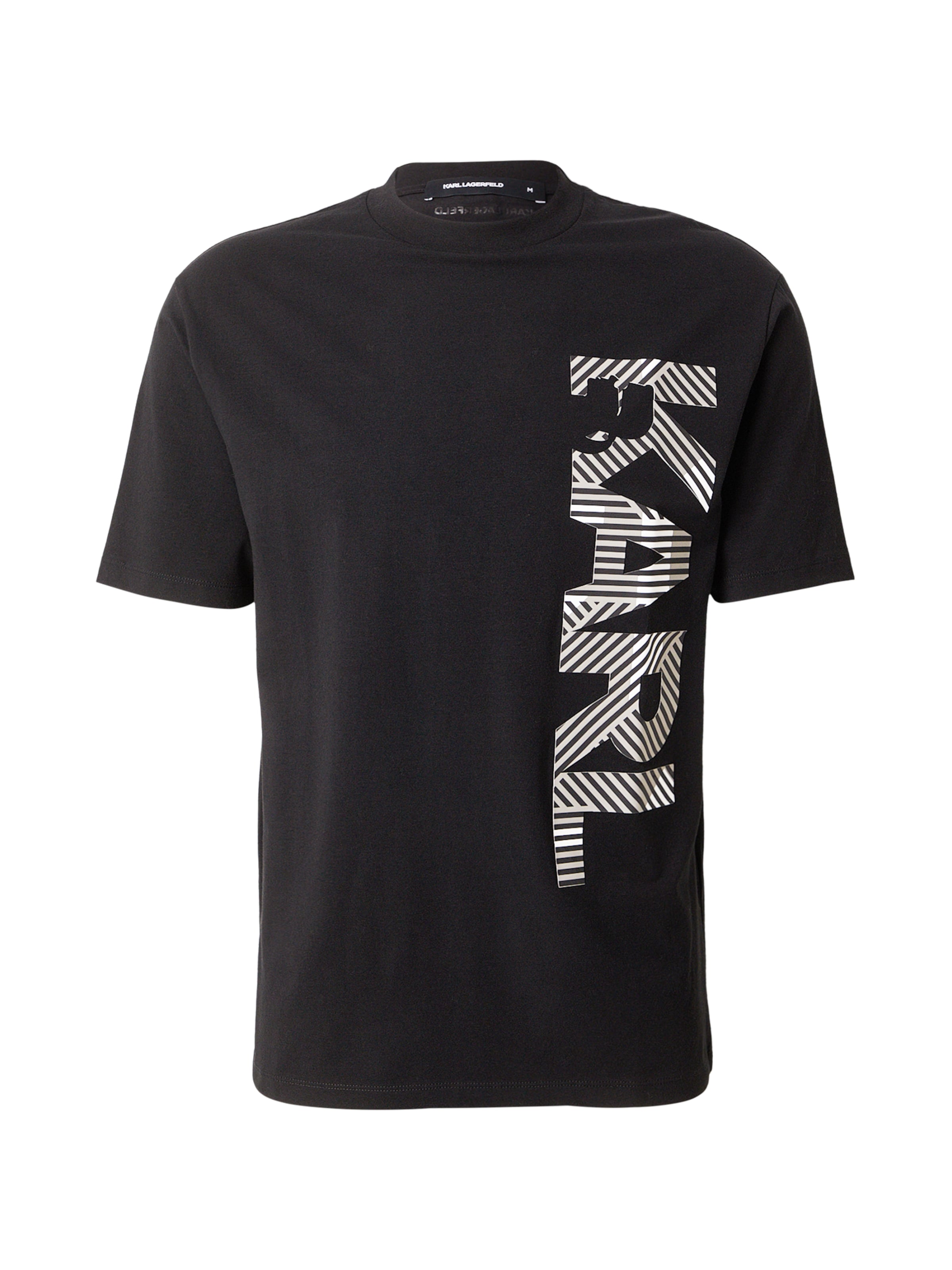 Karl Lagerfeld Shirt in Greige / Black / White, Item view