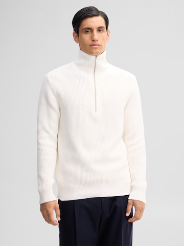 Pull-over STRELLSON en blanc : devant