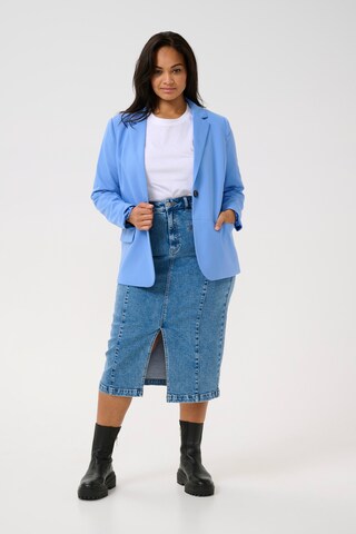 Blazer 'Sakira' KAFFE CURVE en bleu