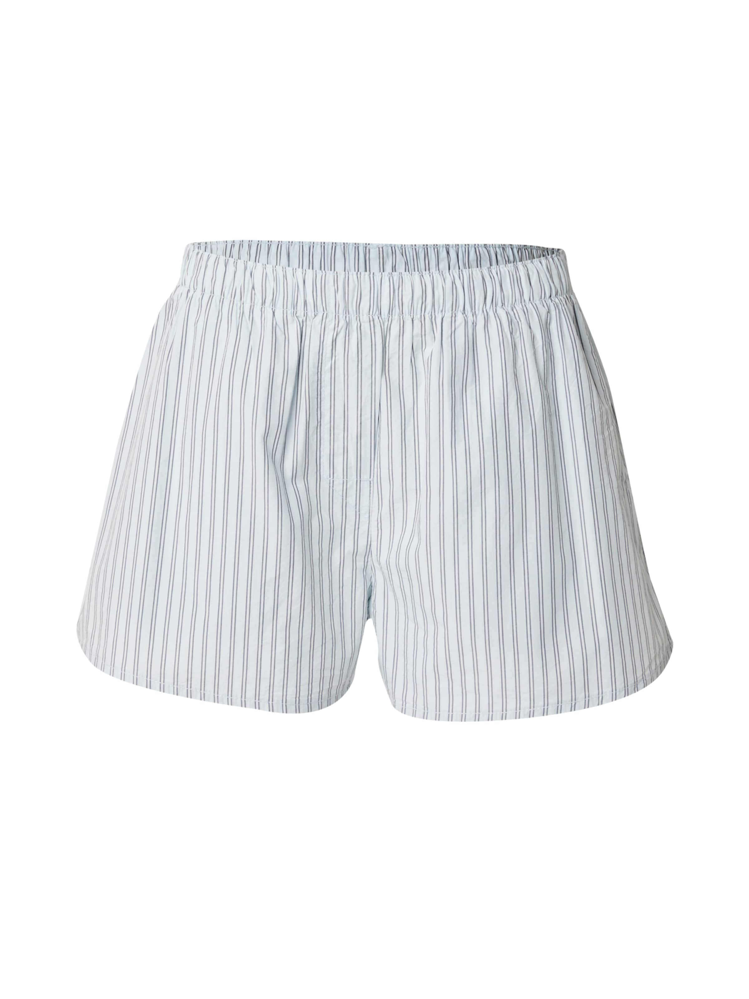 WEEKDAY Avar lõige Püksid 'Cerci', värv sinine: eest vaates