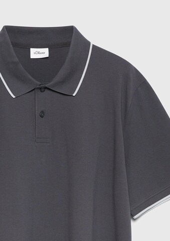 s.Oliver Men Big Sizes Shirt in Grey