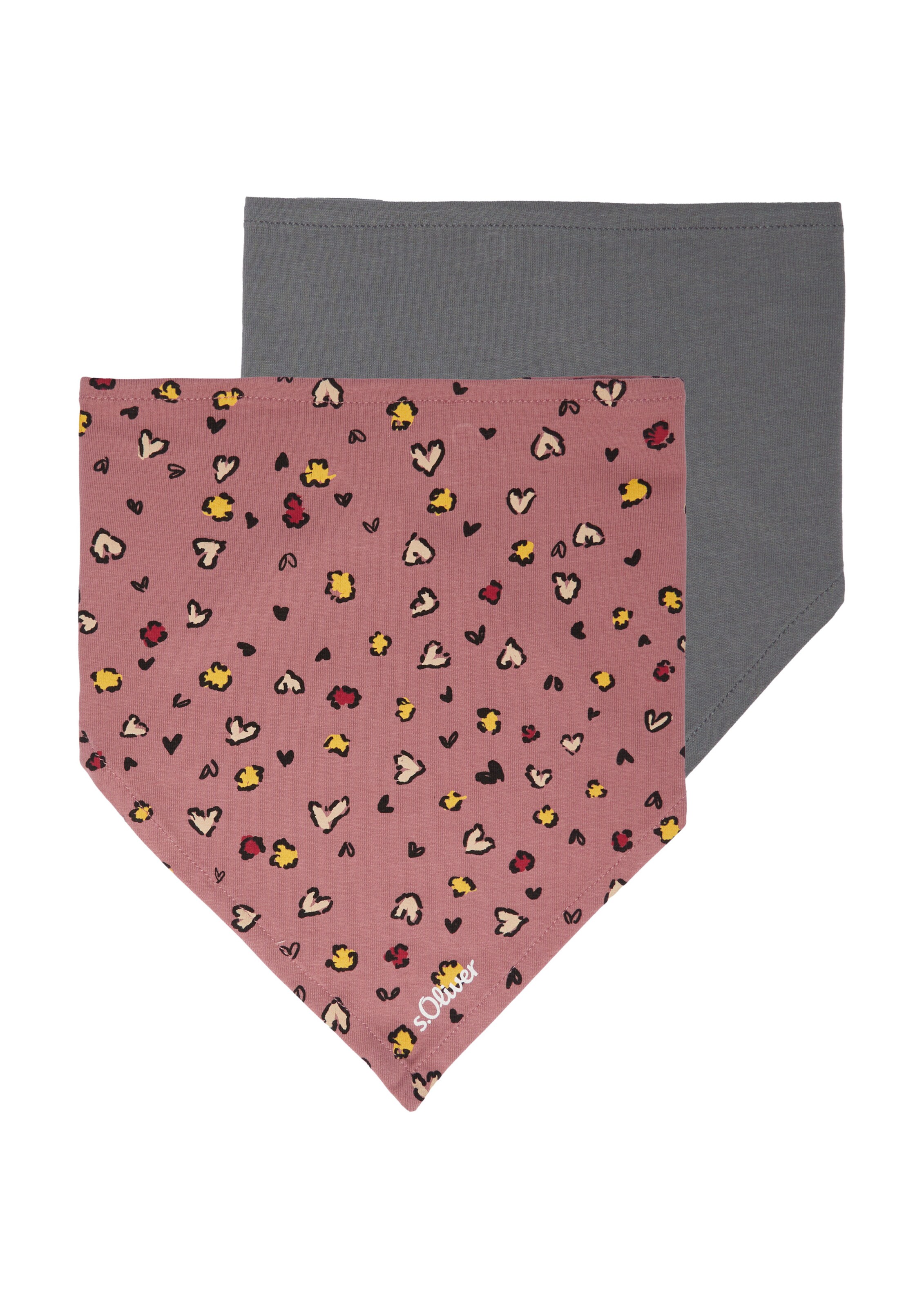 Foulard s.Oliver en gris : devant
