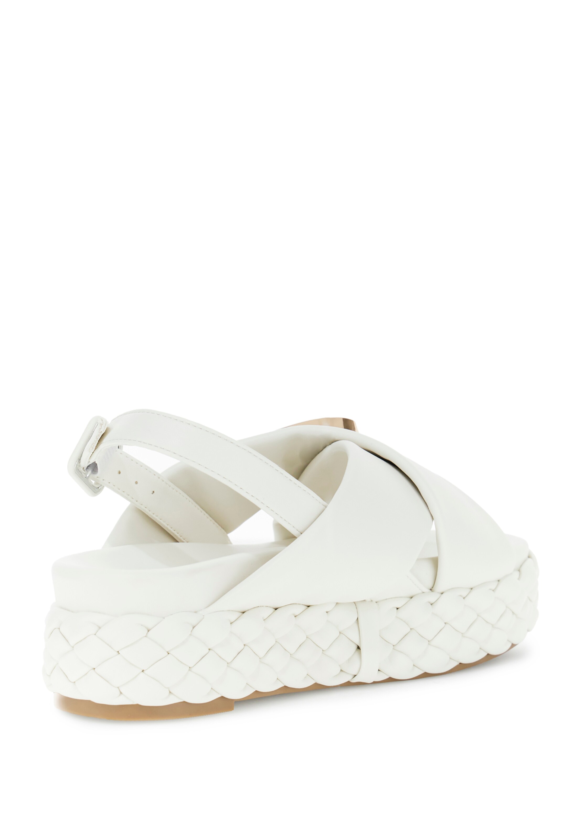 Sandalo con cinturino di CAFè NOIR in bianco