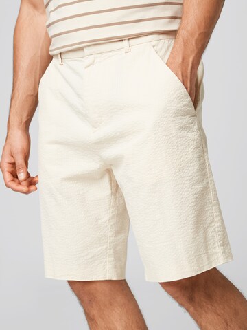 ABOUT YOU x Kevin Trapp Regular Shorts 'Emilio' in Beige