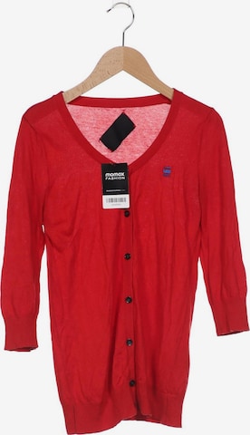 G-Star RAW Sweater & Cardigan in S in Red: front