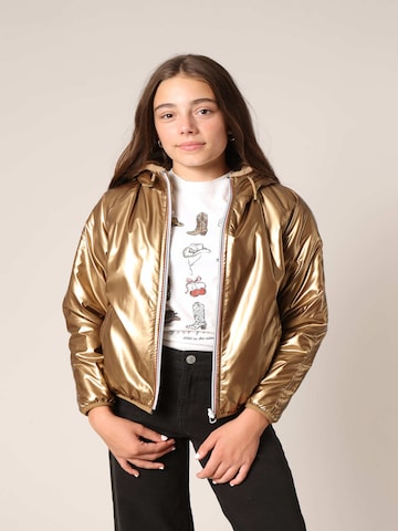 Deeluxe Übergangsjacke 'Issia' in Gold: Vorderseite