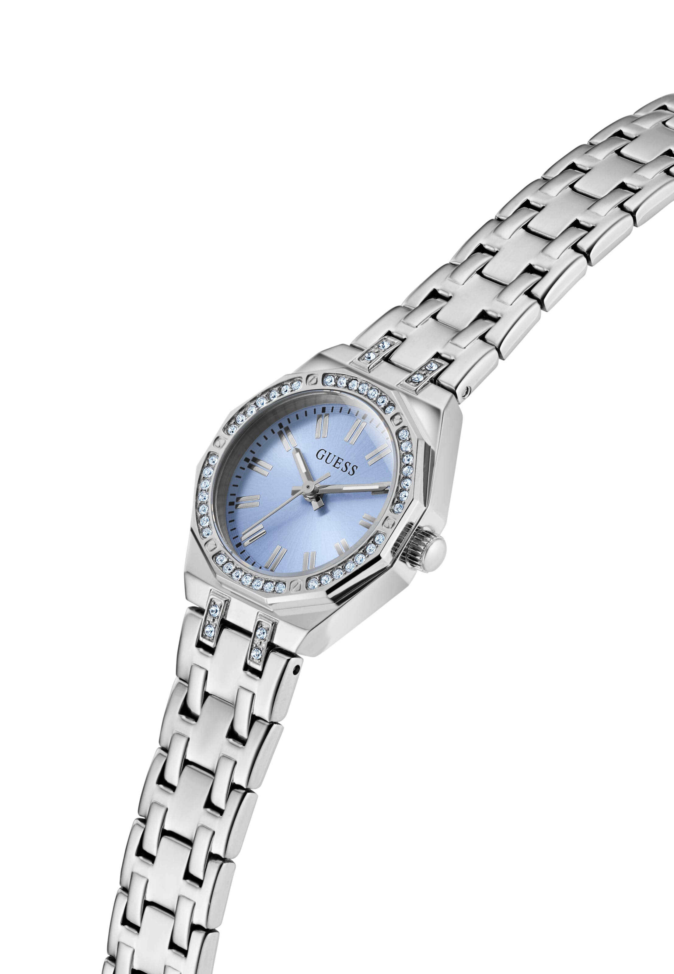 GUESS Analoguhr 'PIXIE' in Silber