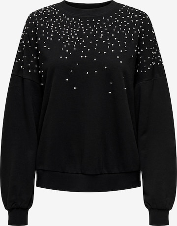 ONLY Sweatshirt 'KALLI' in Zwart: voorkant