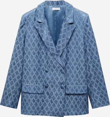 MANGO TEEN Between-Season Jacket 'Apatitab' in Blue: front