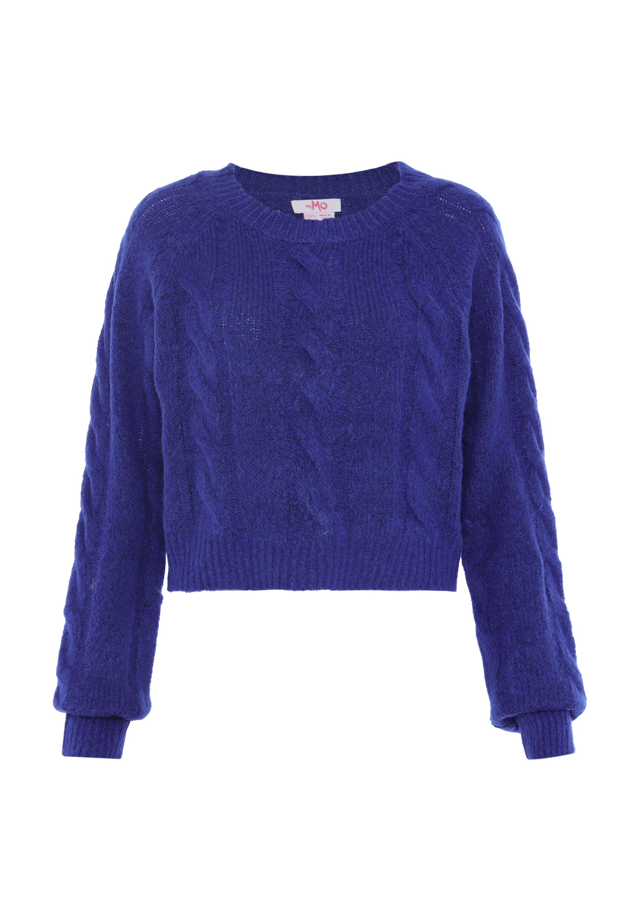 MYMO - Pullover em azul: frente