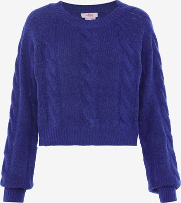 MYMO - Pullover em azul: frente