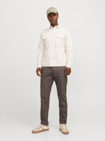 JACK & JONES Regular Hose 'JPSTKane JJDave' in Braun