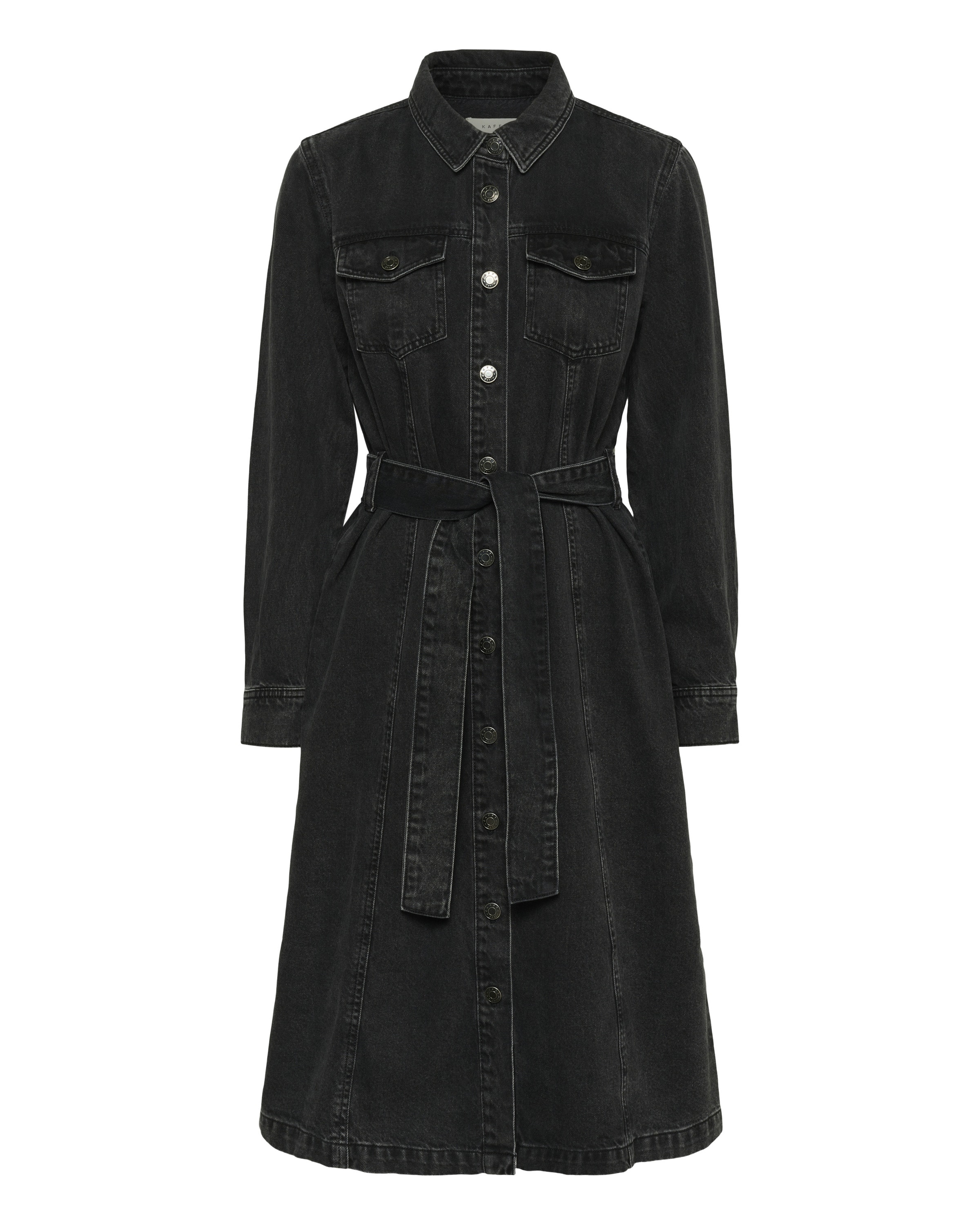 Kaffe Kjole 'KAcarly' i black denim, Produktvisning