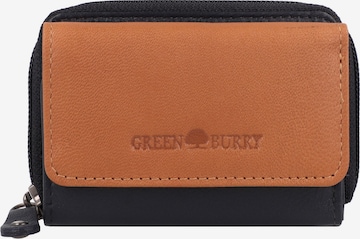 Portamonete 'Nappa' di GREENBURRY in blu: frontale